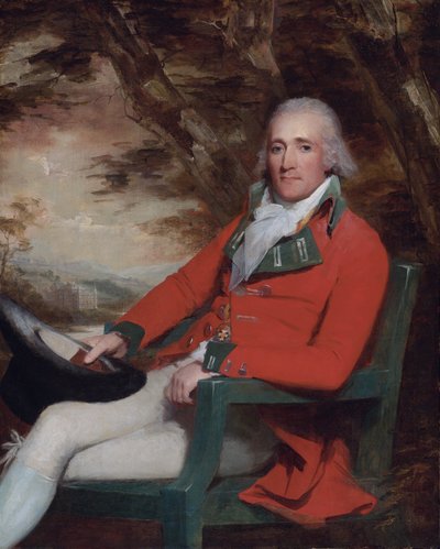 Thomas Carmichael, 5th Earl of Hyndford (circa 1750-1811) by Henry Raeburn
